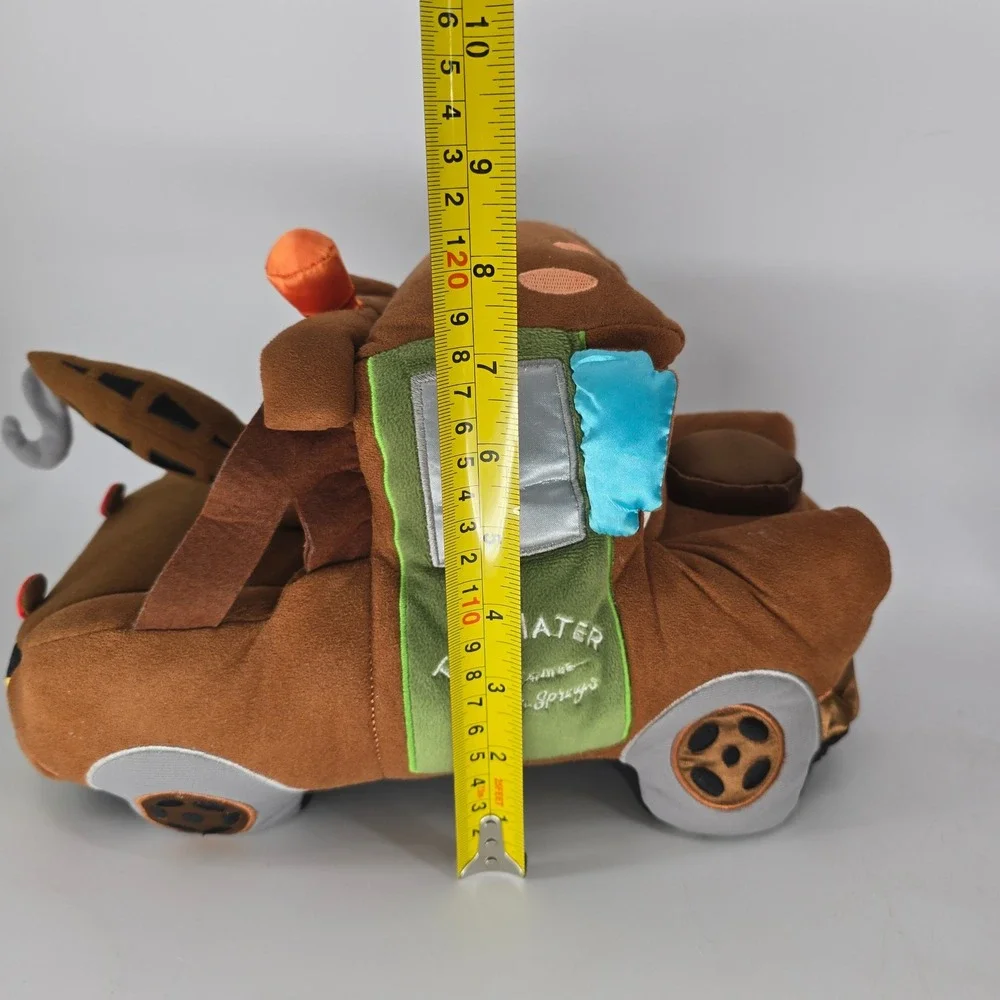 Disney Pixar Cars Tow Mater Plush Brown Tow Truck Radiator Springs A-113 12 Inch